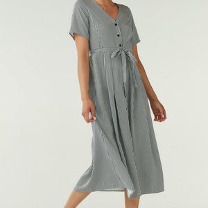 VETTA The Button Up Midi Dress